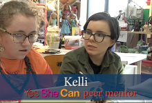 Meet Kelli, Peer Mentor