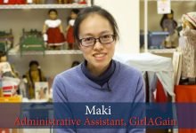 Maki explains that as a trainee she learned very important skills like the ability to adjust to change and how to collaborate with others.